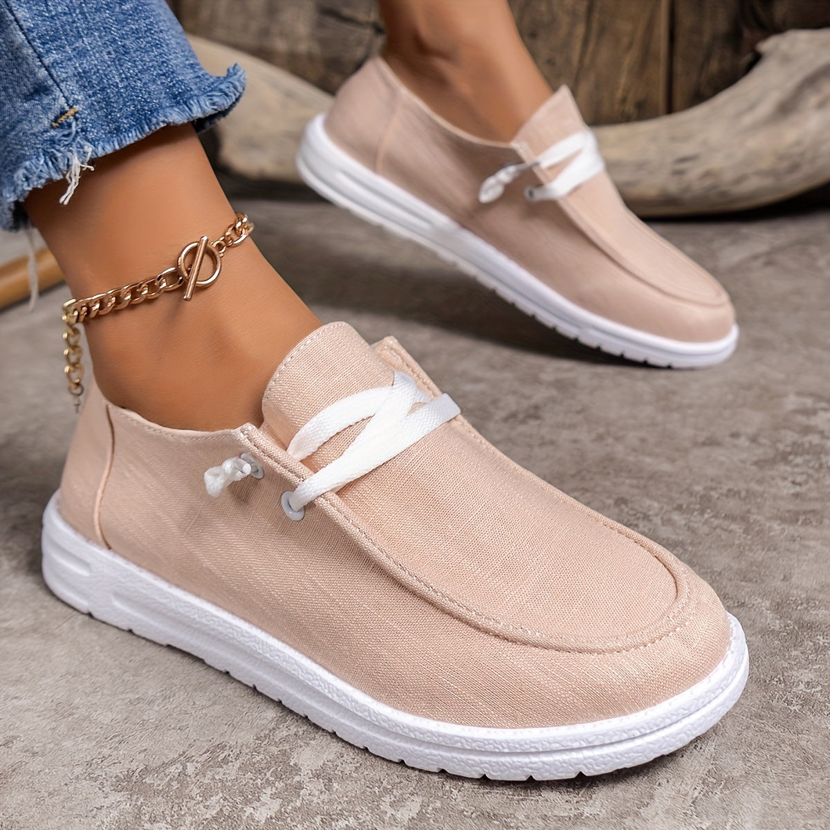 Women's Lace Up Loafer Shoes,