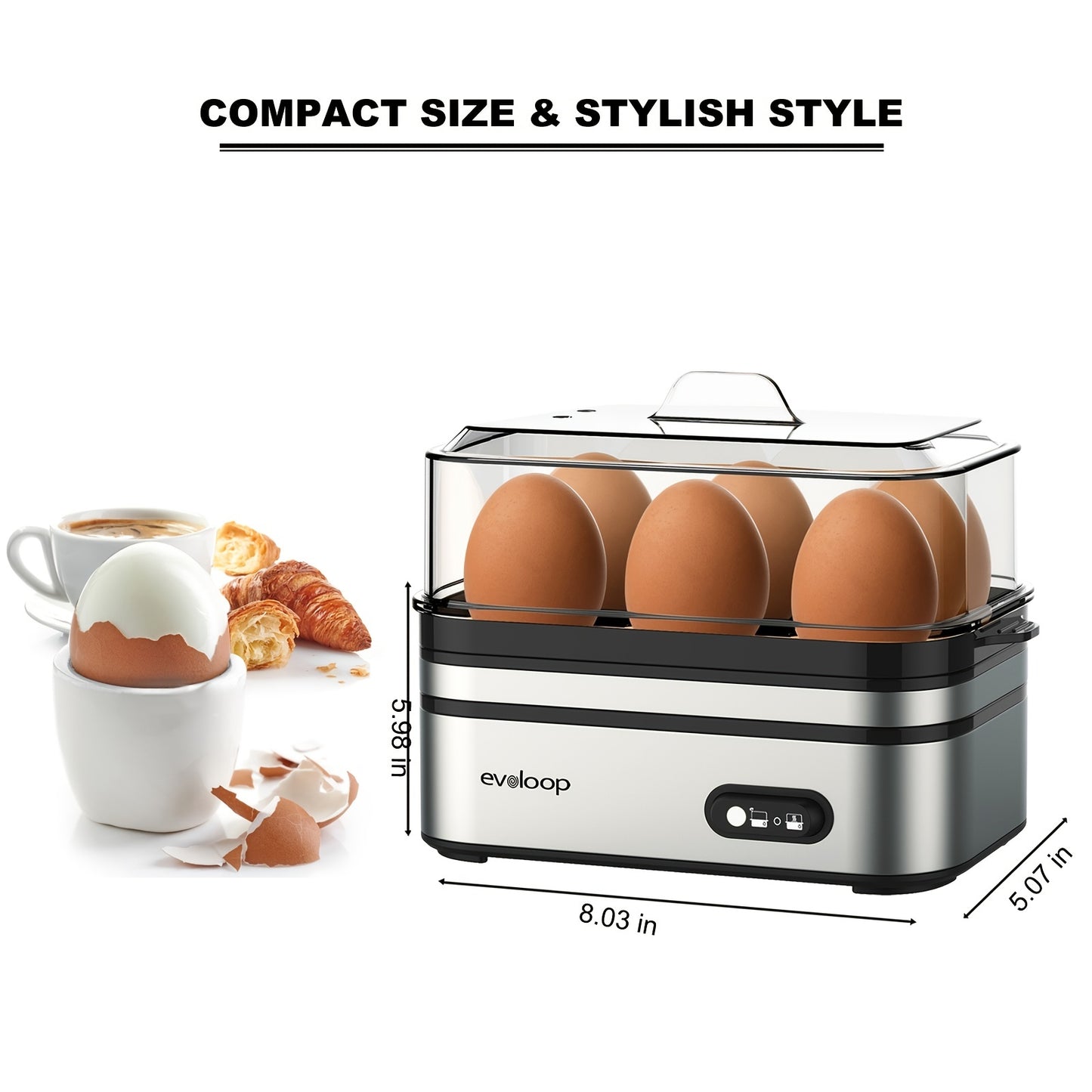 Evoloop Rapid Egg Cooker -