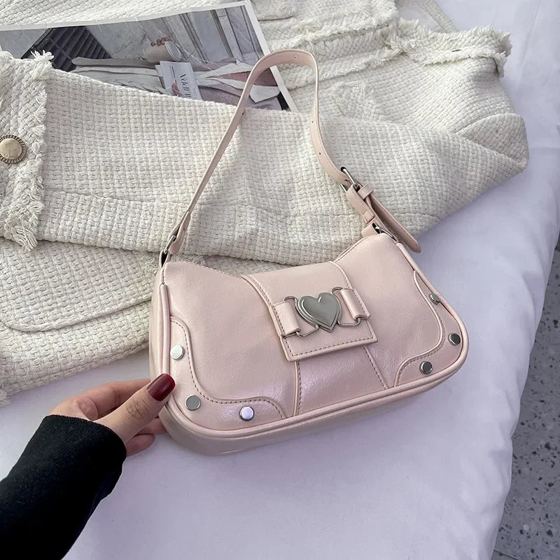Trendy Bow Shoulder Bag Handbag Casual