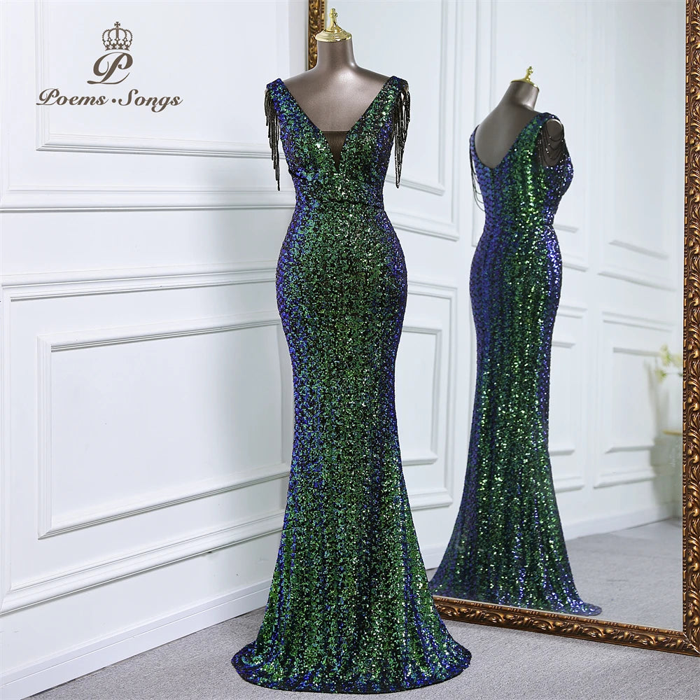 Evening dresses long luxury