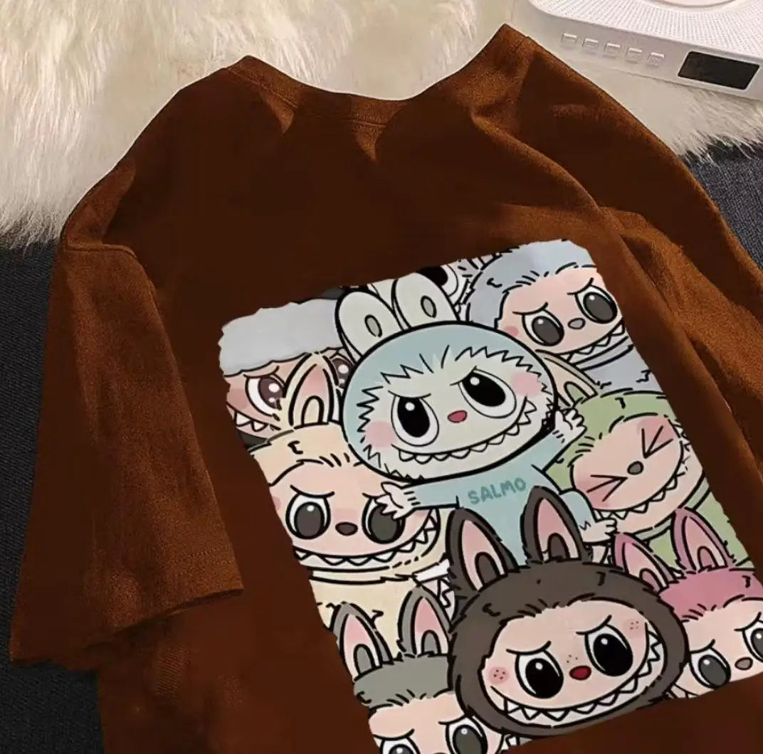 Oversized LABUBU t-shirt