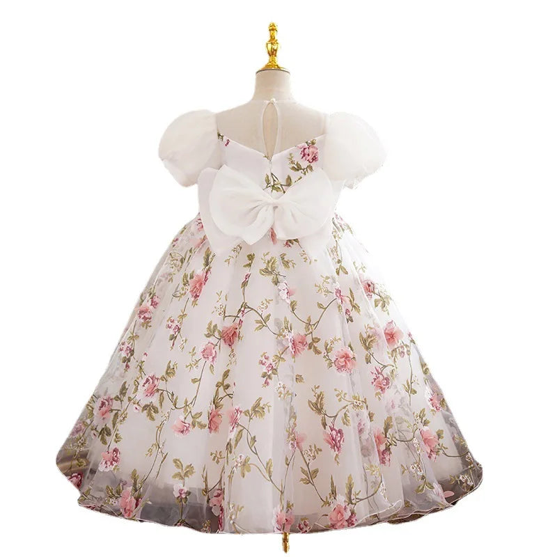 Children Princess dress Flower Fairy host dress