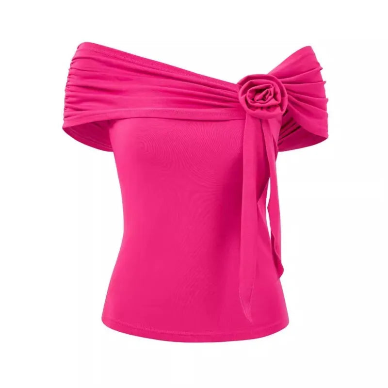 Off Shoulder Sexy Shirt Women