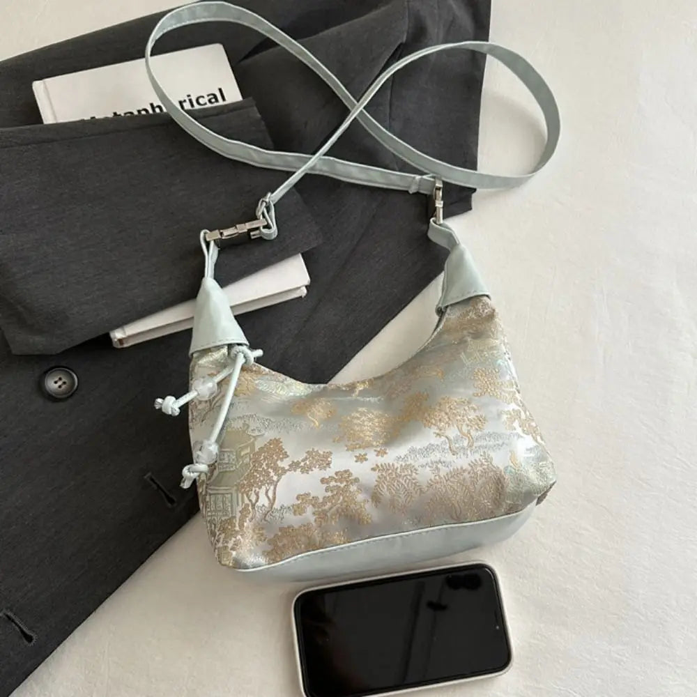 Luxury Embroidery Shoulder Bag