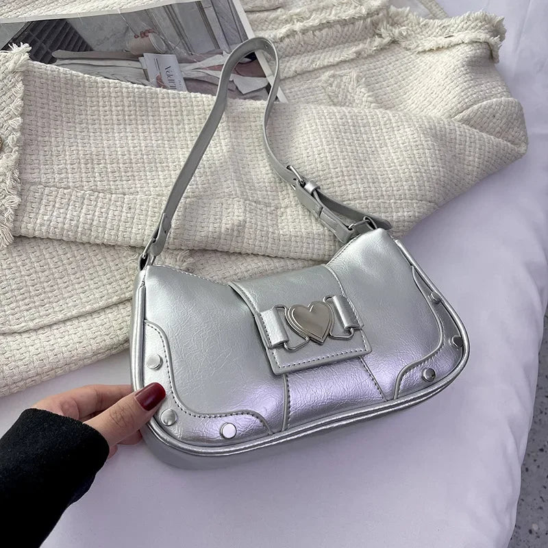 Trendy Bow Shoulder Bag Handbag Casual
