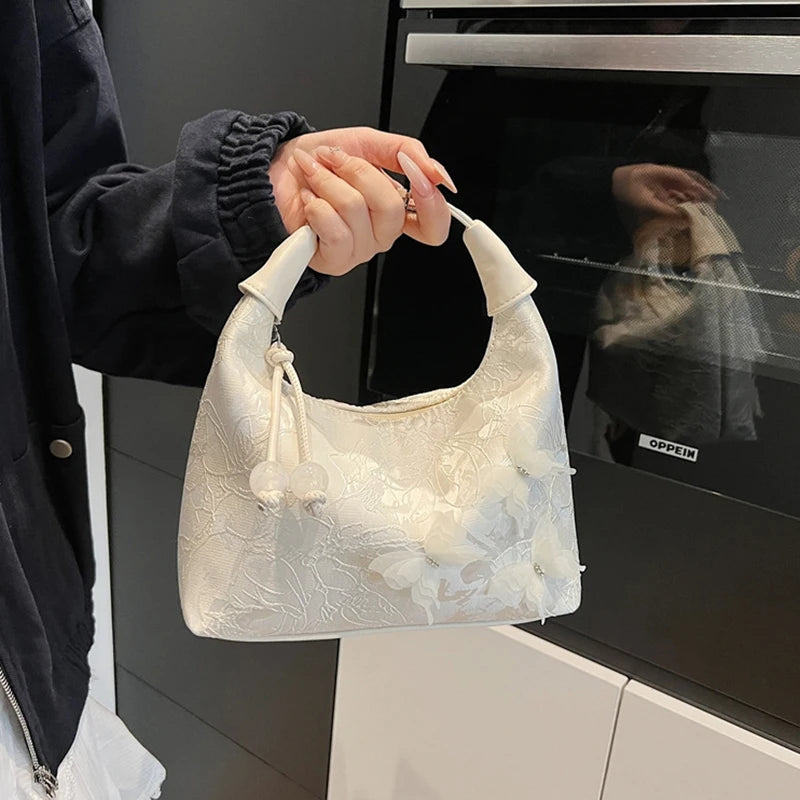 2025 Chinese Style Fine Embroidery Ladies Handbags