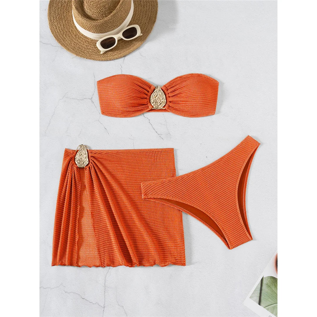 Skirt Bandeau Bikini
