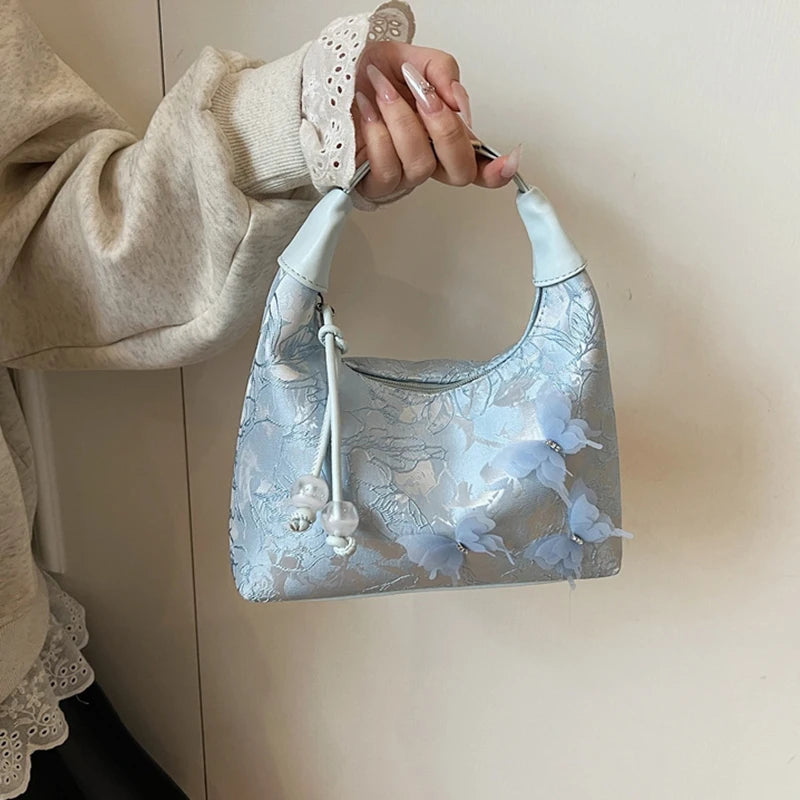 2025 Chinese Style Fine Embroidery Ladies Handbags
