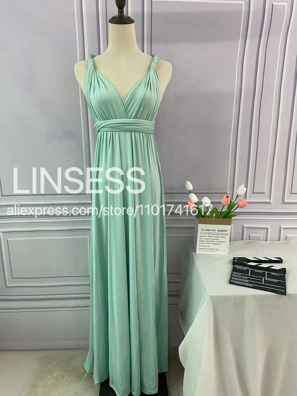 Multiway Maxi Dress Bridesmaid Dress Infinity Cocktail Dress