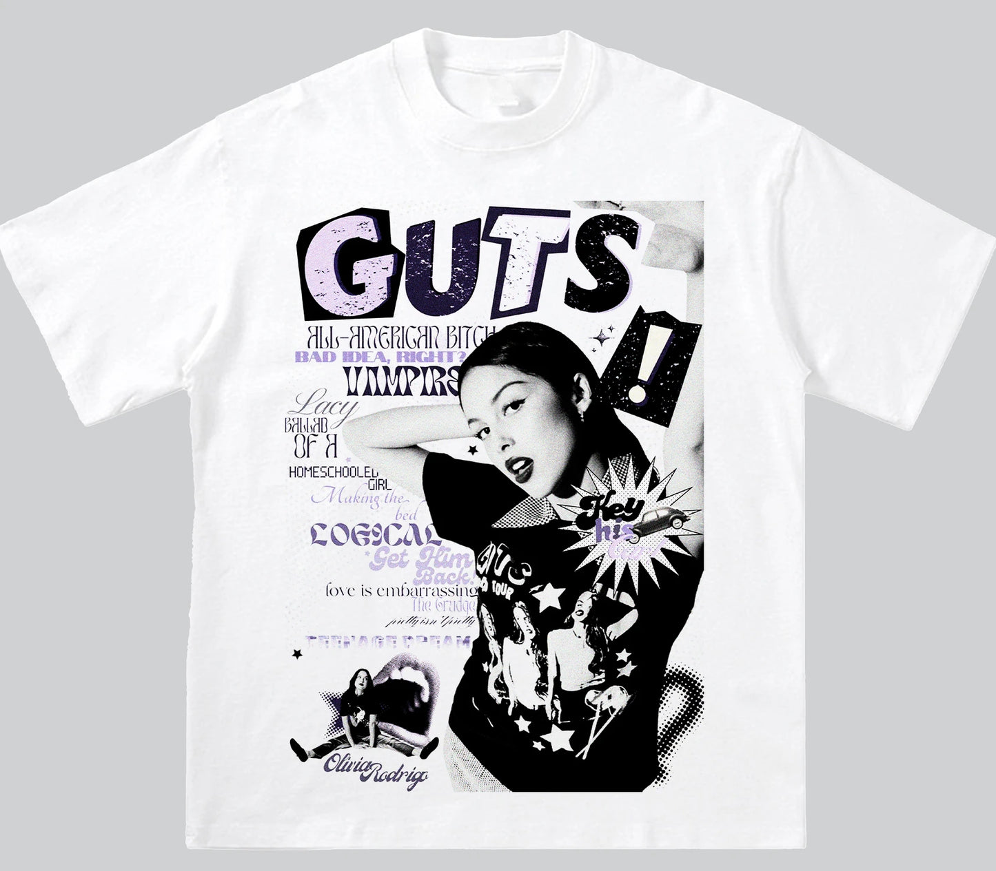 Olivia Rodrigo Yaya Short Sleeve T-shirt