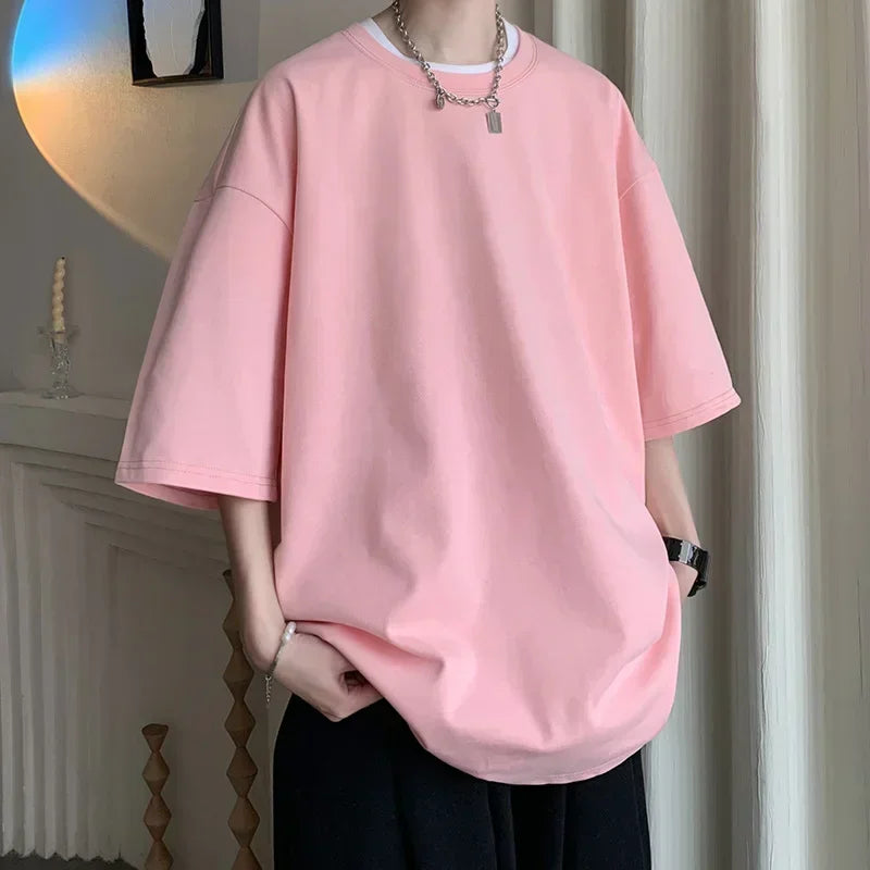 Men's Cotton T-shirts Oversized