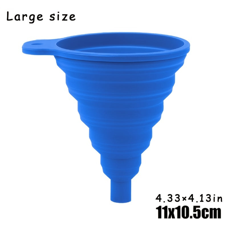 [Large Size] Car Engine Oil Funnel,