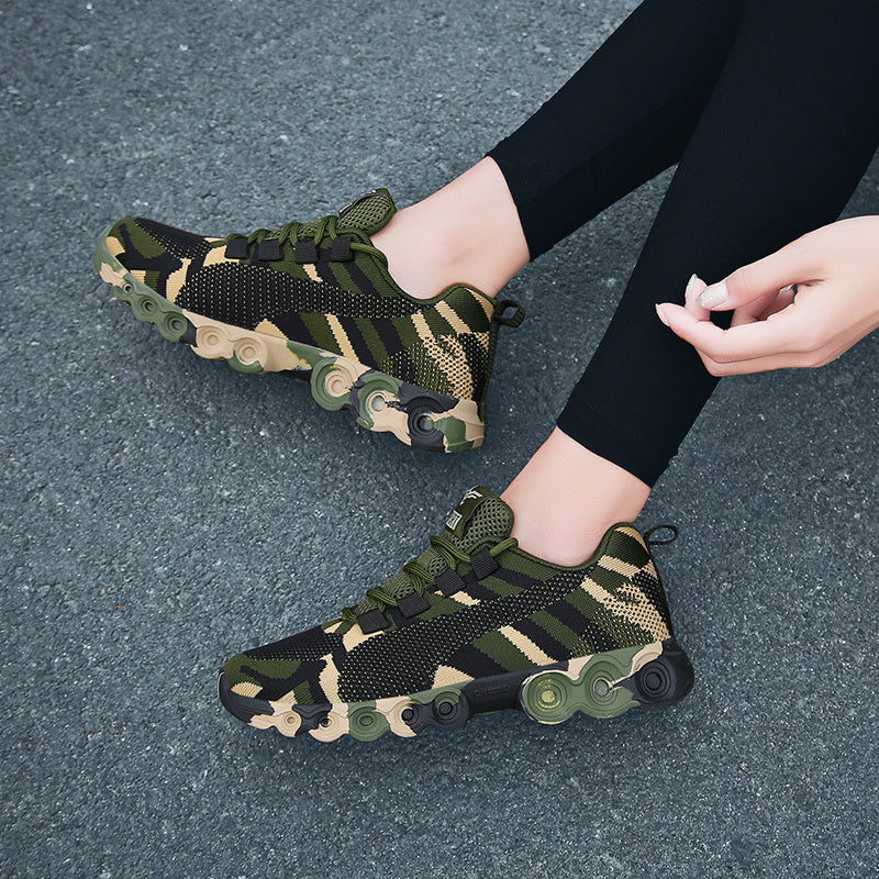 Women's Camo Running Sneakers