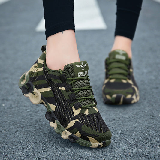 Women's Camo Running Sneakers