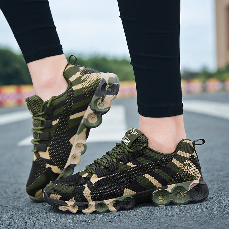 Women's Camo Running Sneakers