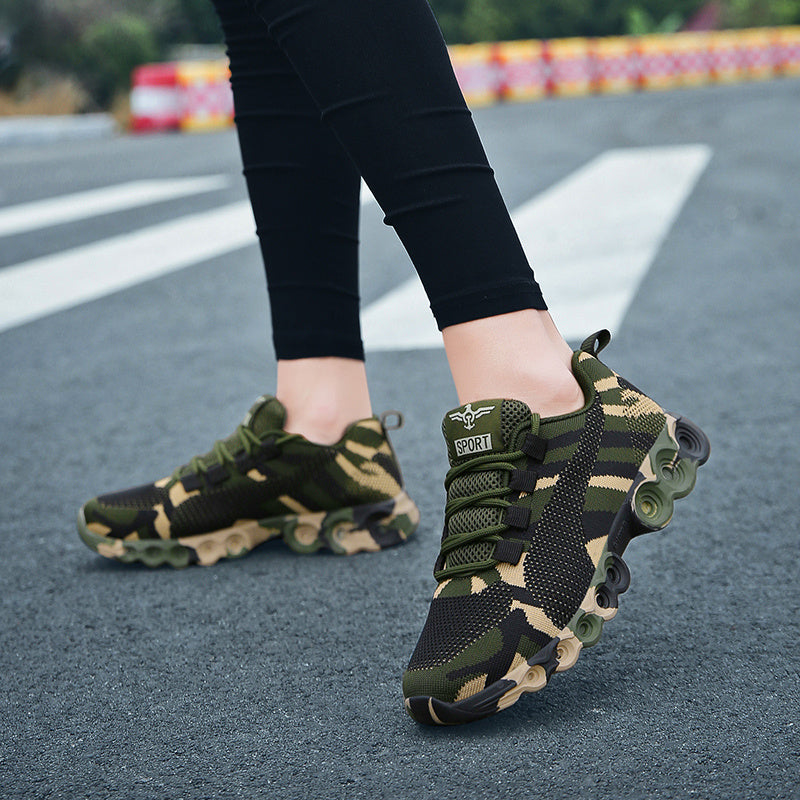 Women's Camo Running Sneakers