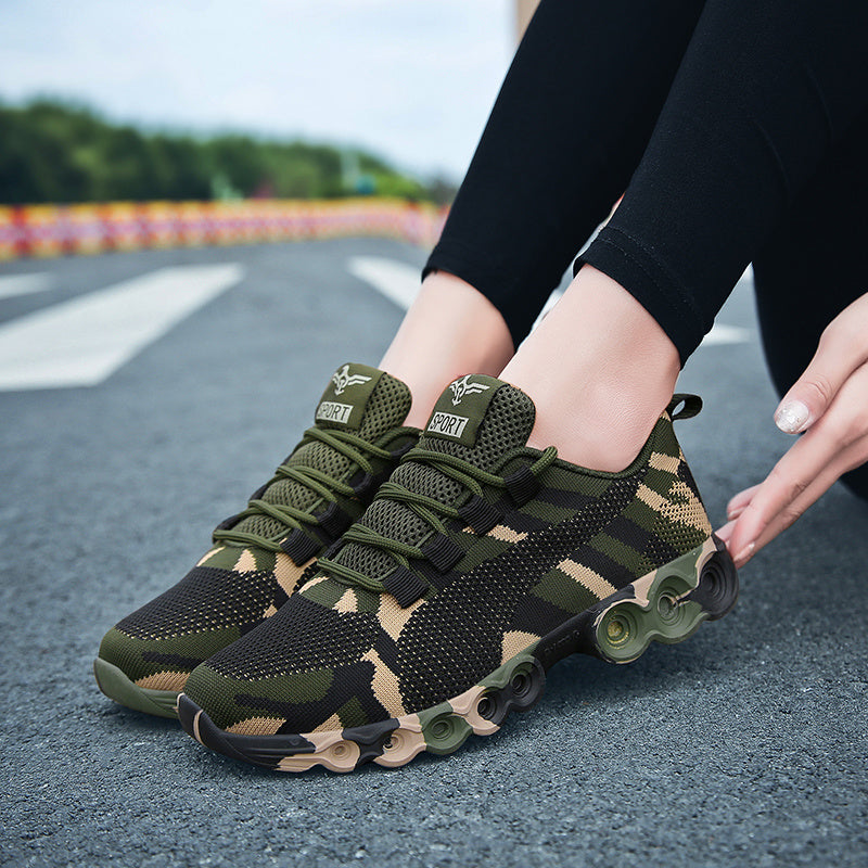 Women's Camo Running Sneakers