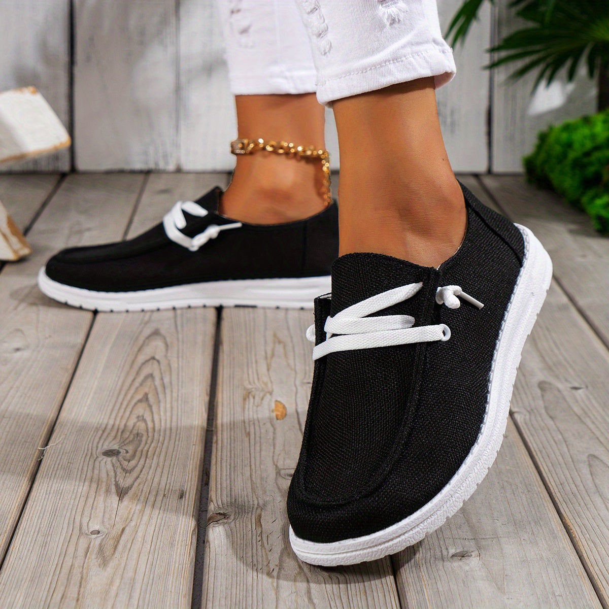 Women's Lace Up Loafer Shoes,