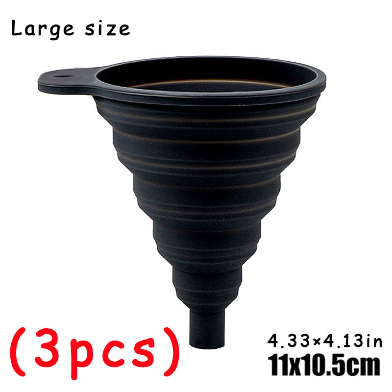 [Large Size] Car Engine Oil Funnel,