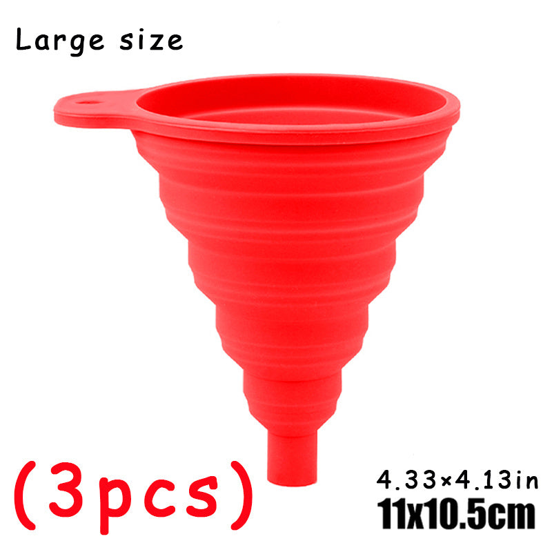 [Large Size] Car Engine Oil Funnel,