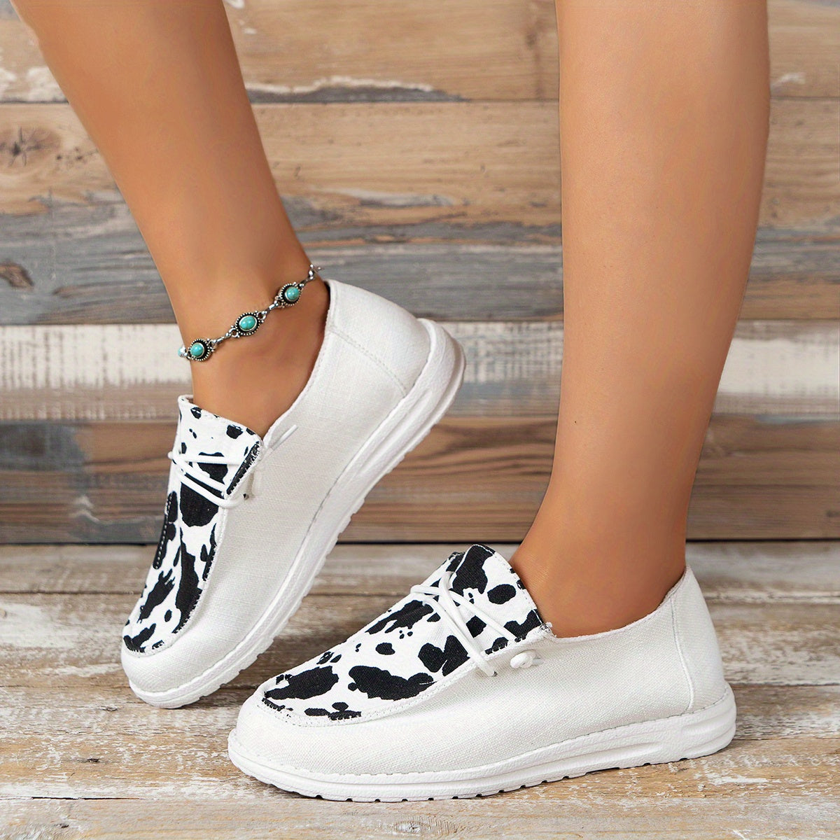Women's Lace Up Loafer Shoes,