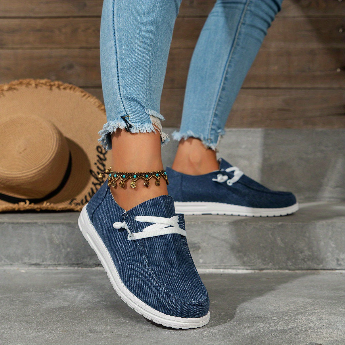 Women's Lace Up Loafer Shoes,