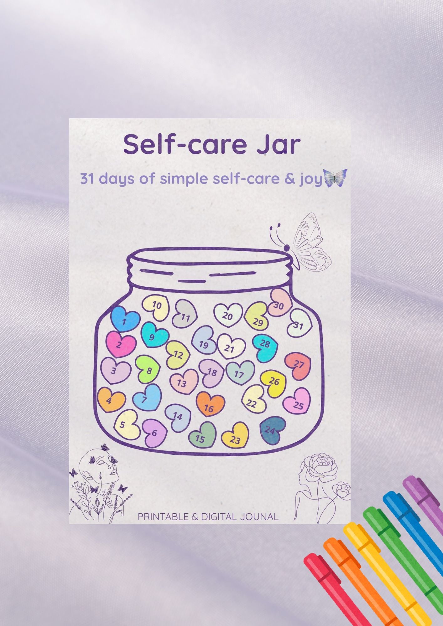 The Self Care Jar – Little Acts of Kindness for Your Mind 🌷