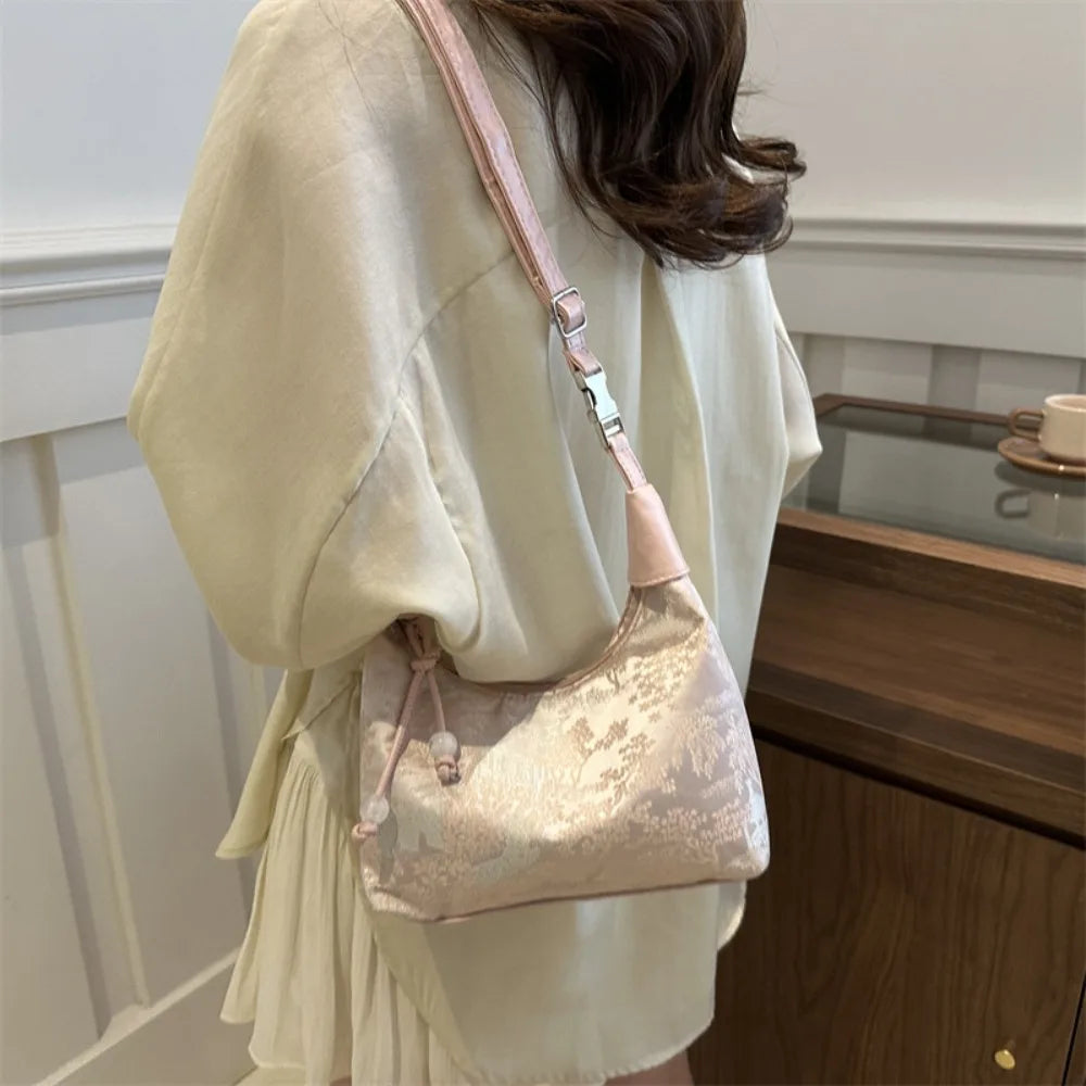 Luxury Embroidery Shoulder Bag