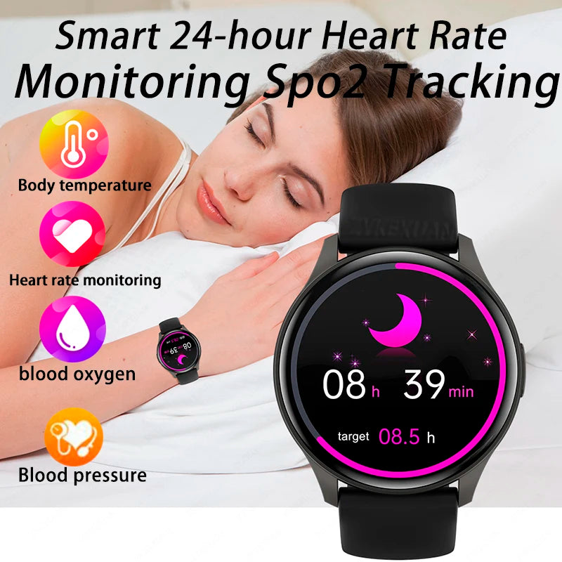 2025 New For Xiaomi Huawei 1.43 inches Bluetooth Call Smartwatch Women Men
