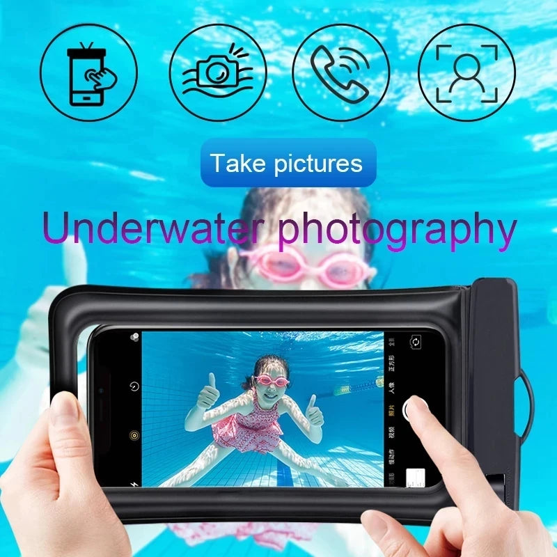 IP68 Universal Waterproof Phone Cases Bag.