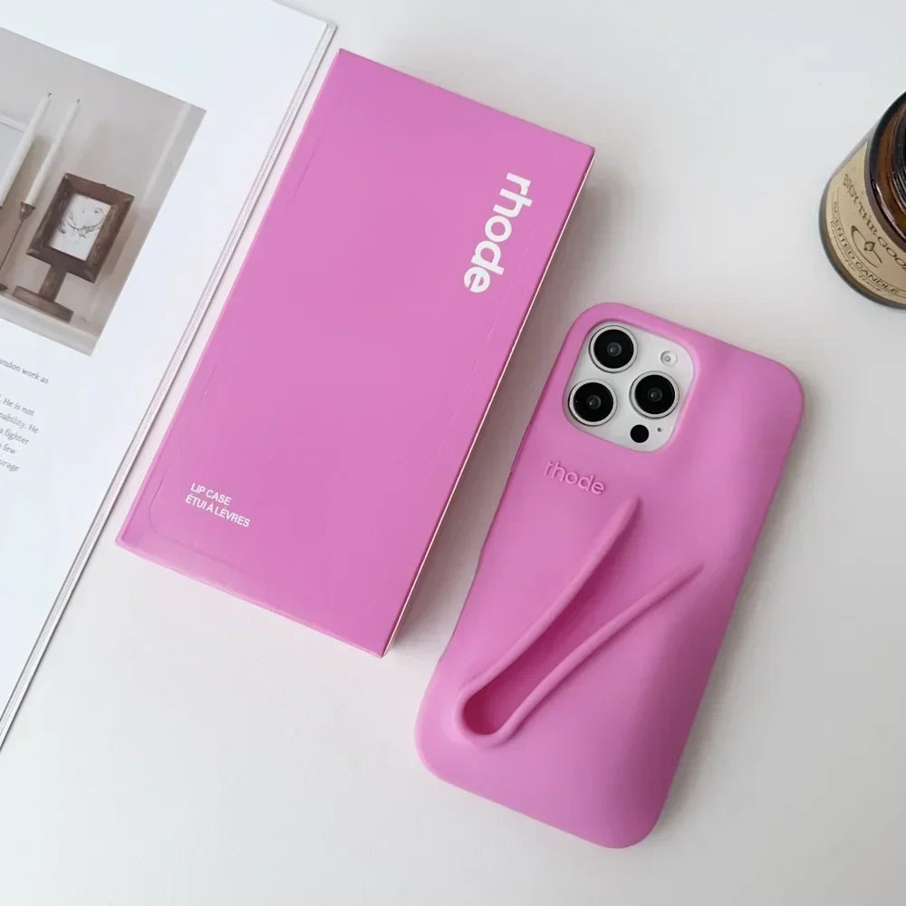 Luxury Rhode Lipstick Holder Silicone Case.