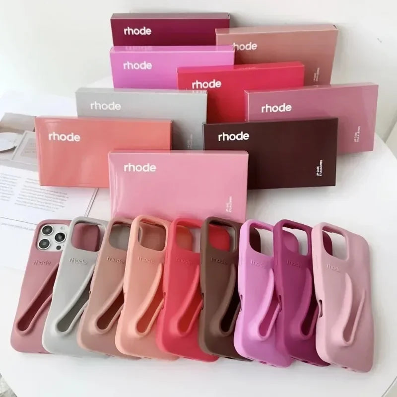 Luxury Rhode Lipstick Holder Silicone Case.