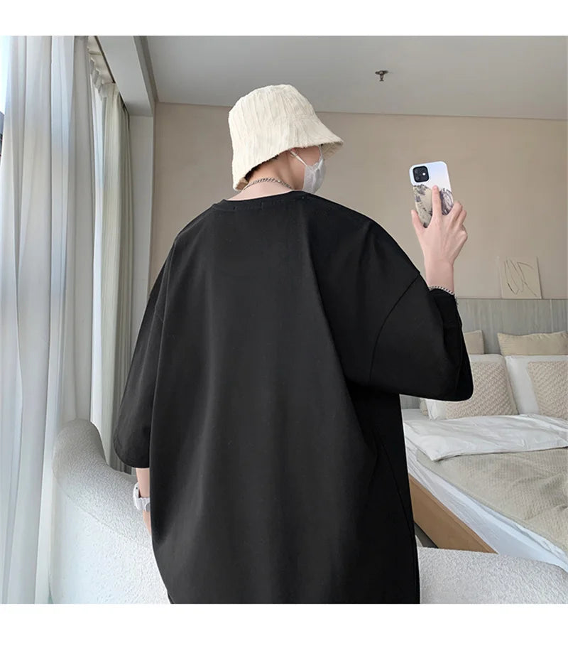Men's Cotton T-shirts Oversized