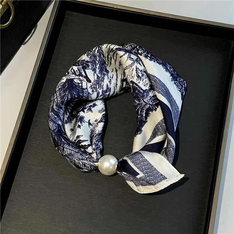 Necklaces Pearls Magnetic Buckles Scarves Short Collarbones Clothing Accessories Neck Protection Scar Covering Women's Scarves