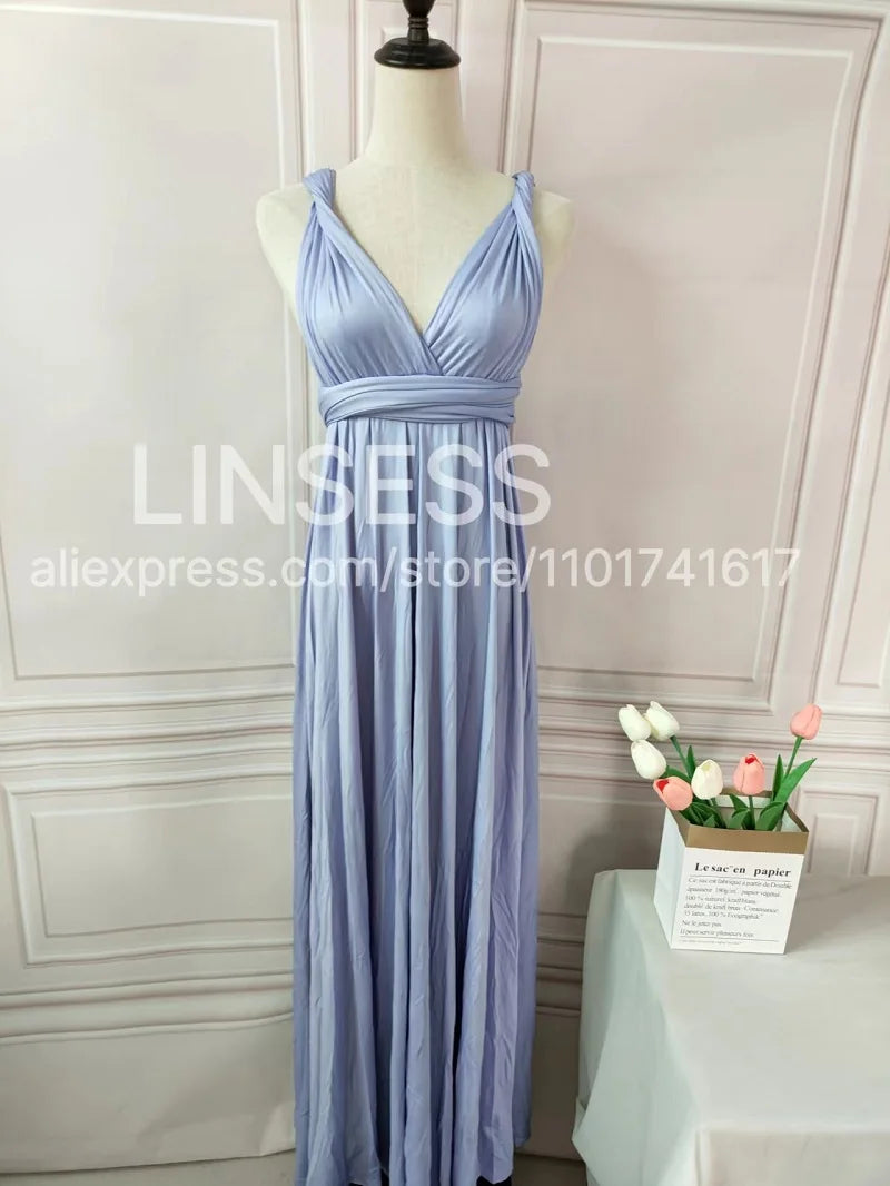 Multiway Maxi Dress Bridesmaid Dress Infinity Cocktail Dress