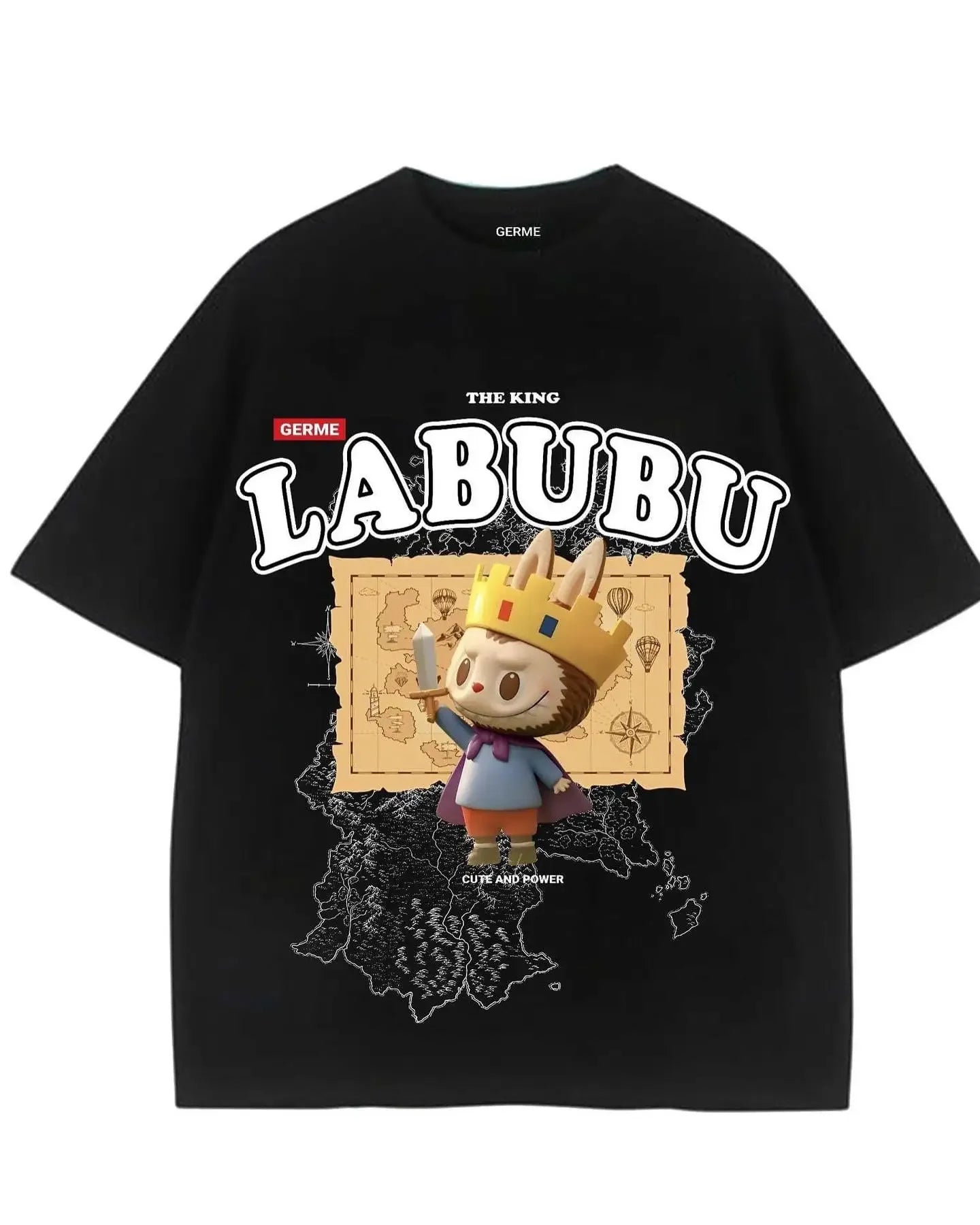 Oversized LABUBU t-shirt