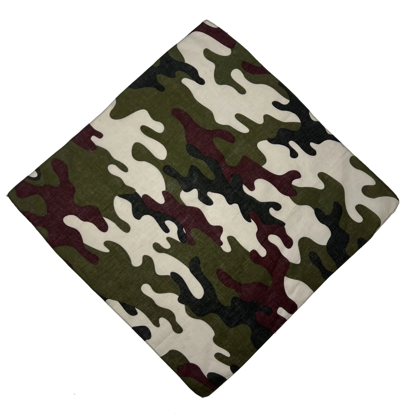 Cotton Hiphop Scarves, Du-rag Bandanas, Headwear, Camouflage Headband, Camping Mask, Gaiters Braga, Hiking Scarves