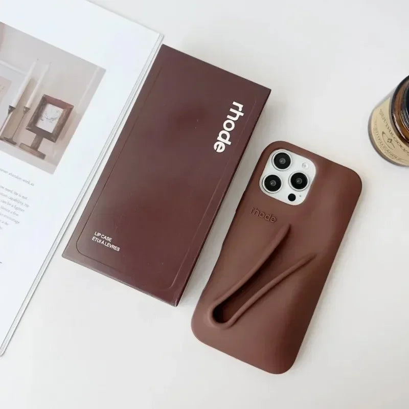 Luxury Rhode Lipstick Holder Silicone Case.
