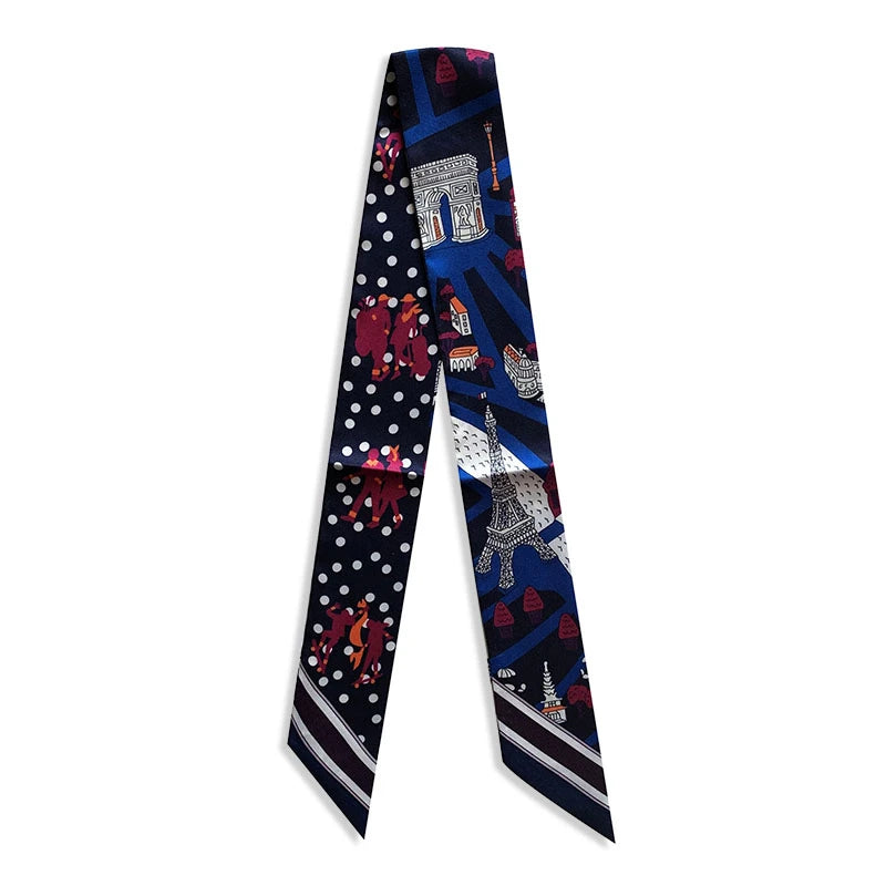 Small Silk Scarves, Silk Tied Bags, Scarves, Handles, Scarves,