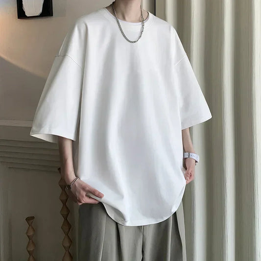 Men's Cotton T-shirts Oversized