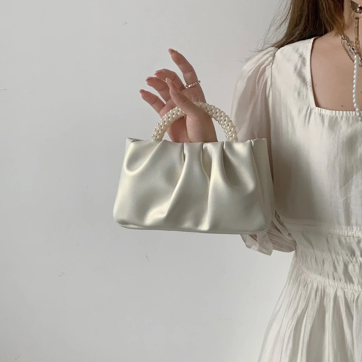 Fashion Pearl Handle Women