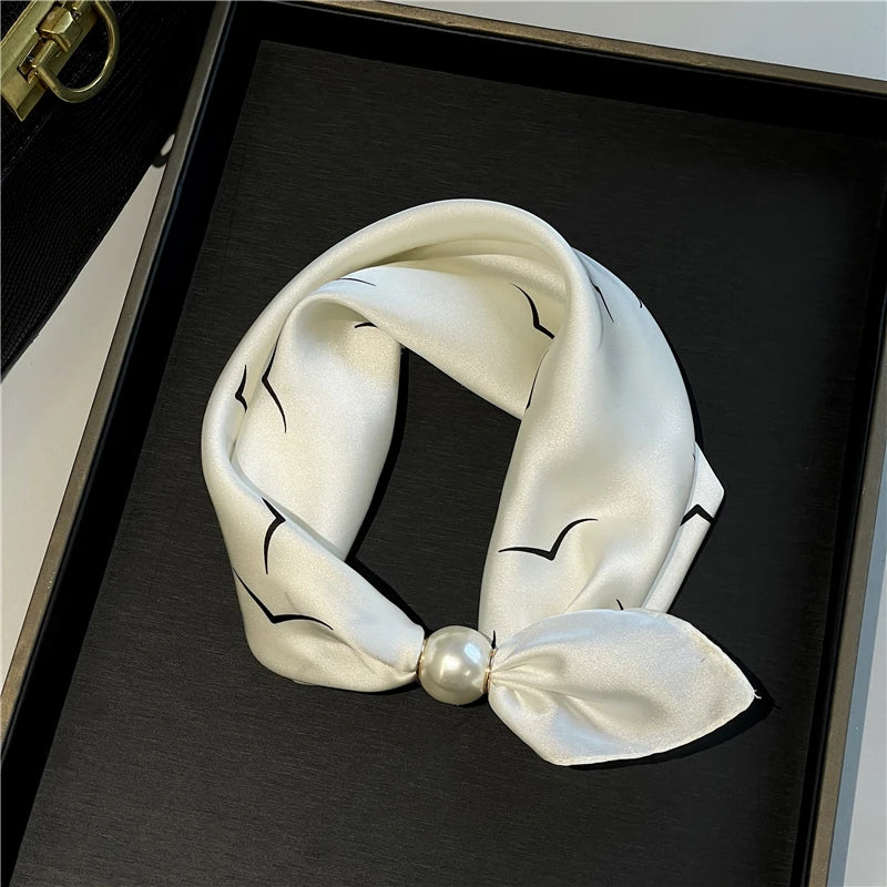 Necklaces Pearls Magnetic Buckles Scarves Short Collarbones Clothing Accessories Neck Protection Scar Covering Women's Scarves
