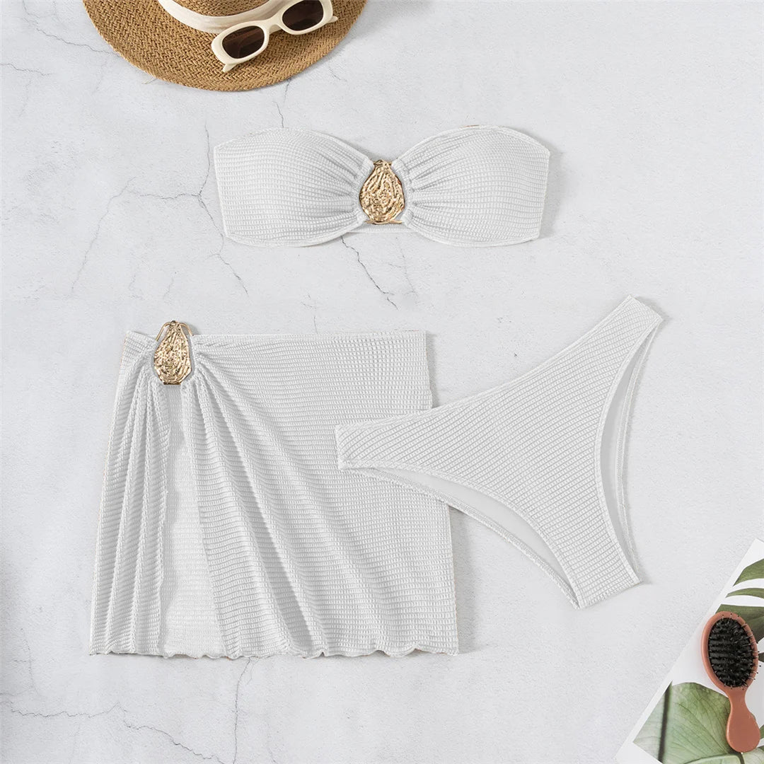 Skirt Bandeau Bikini
