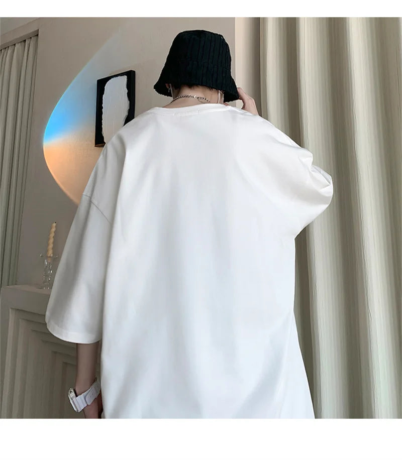 Men's Cotton T-shirts Oversized