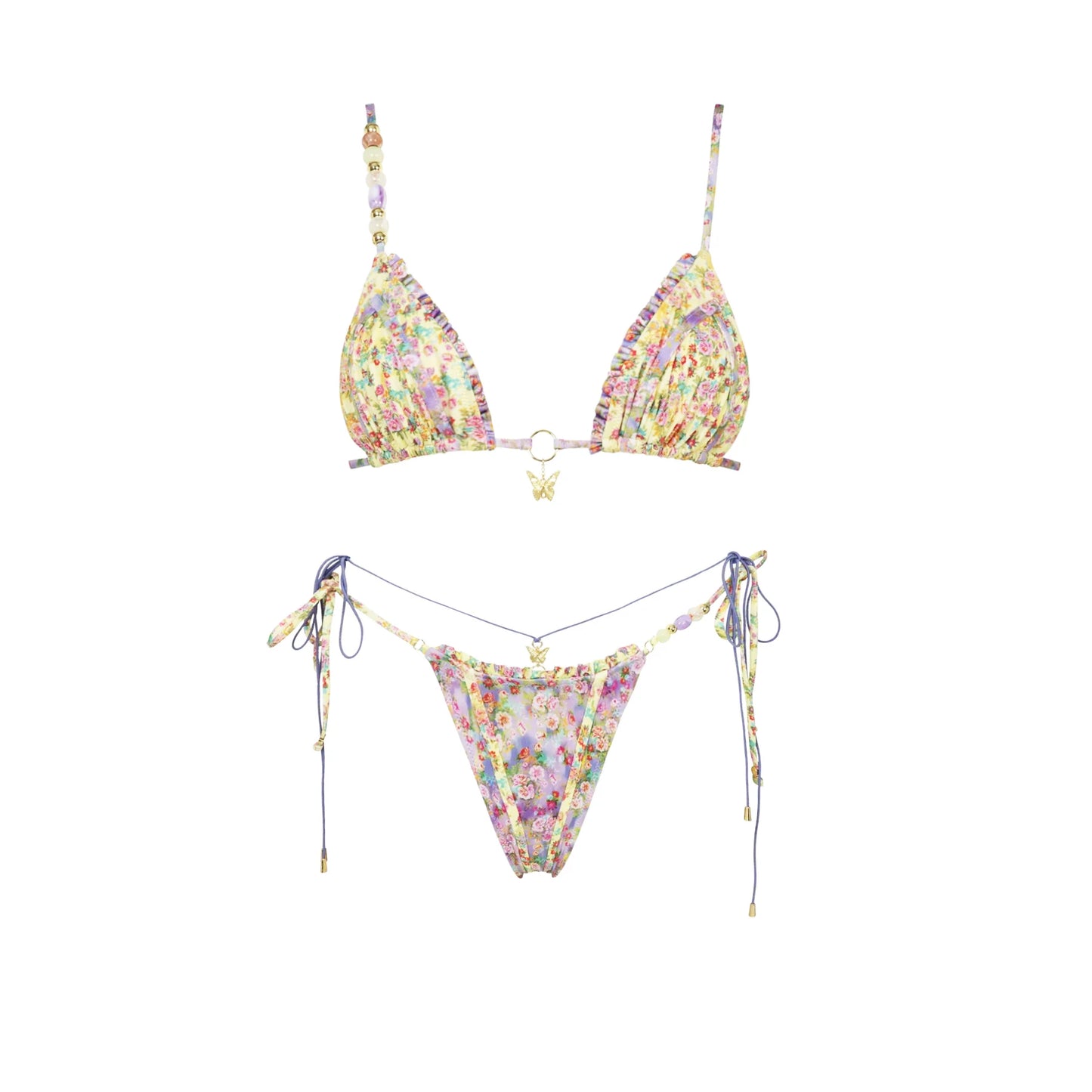Shiny Diamond Bikini Set Sexy