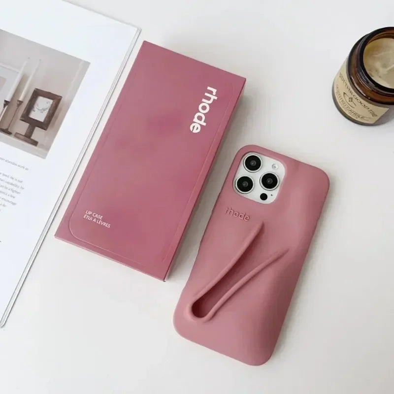 Luxury Rhode Lipstick Holder Silicone Case.