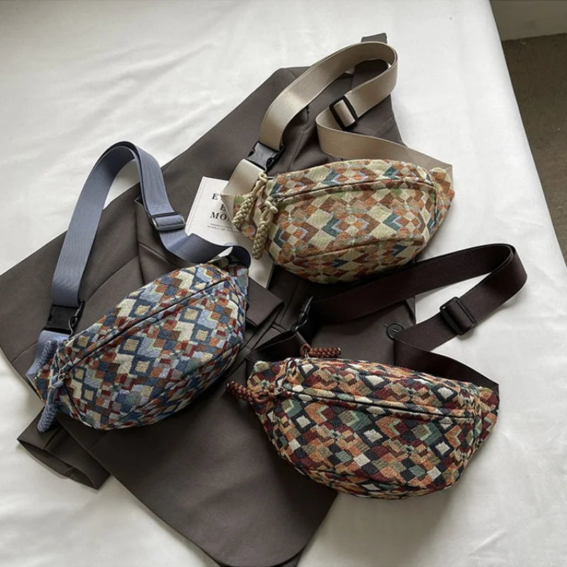 Bohemia Corduroy Belt Bags