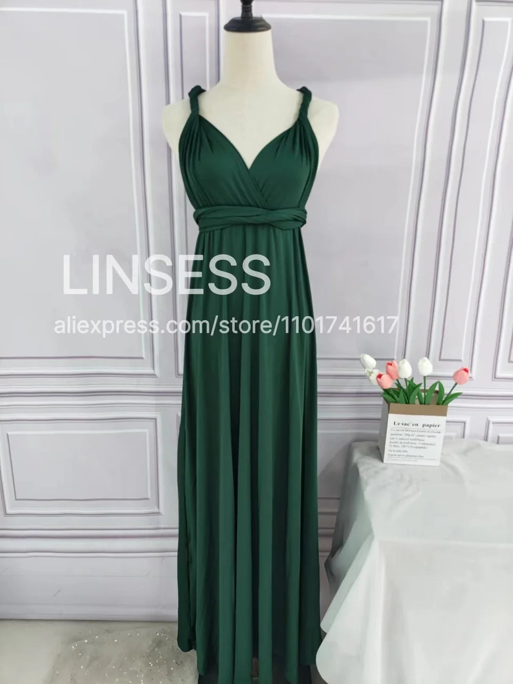 Multiway Maxi Dress Bridesmaid Dress Infinity Cocktail Dress