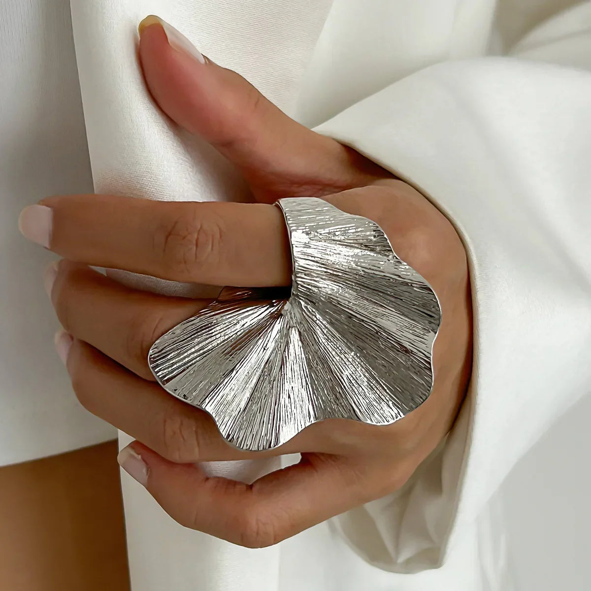 Ginkgo Leaf Ring