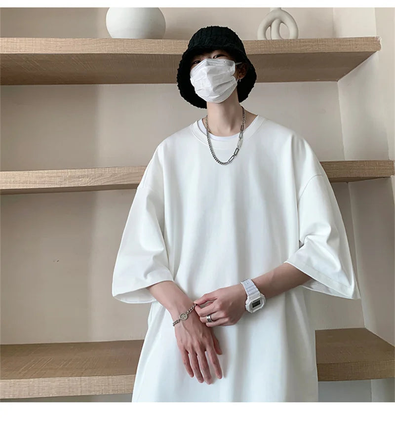 Men's Cotton T-shirts Oversized